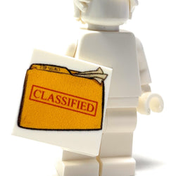 B3 Customs® Printed Classified Document (2x2 Tile) (Online Order Only)