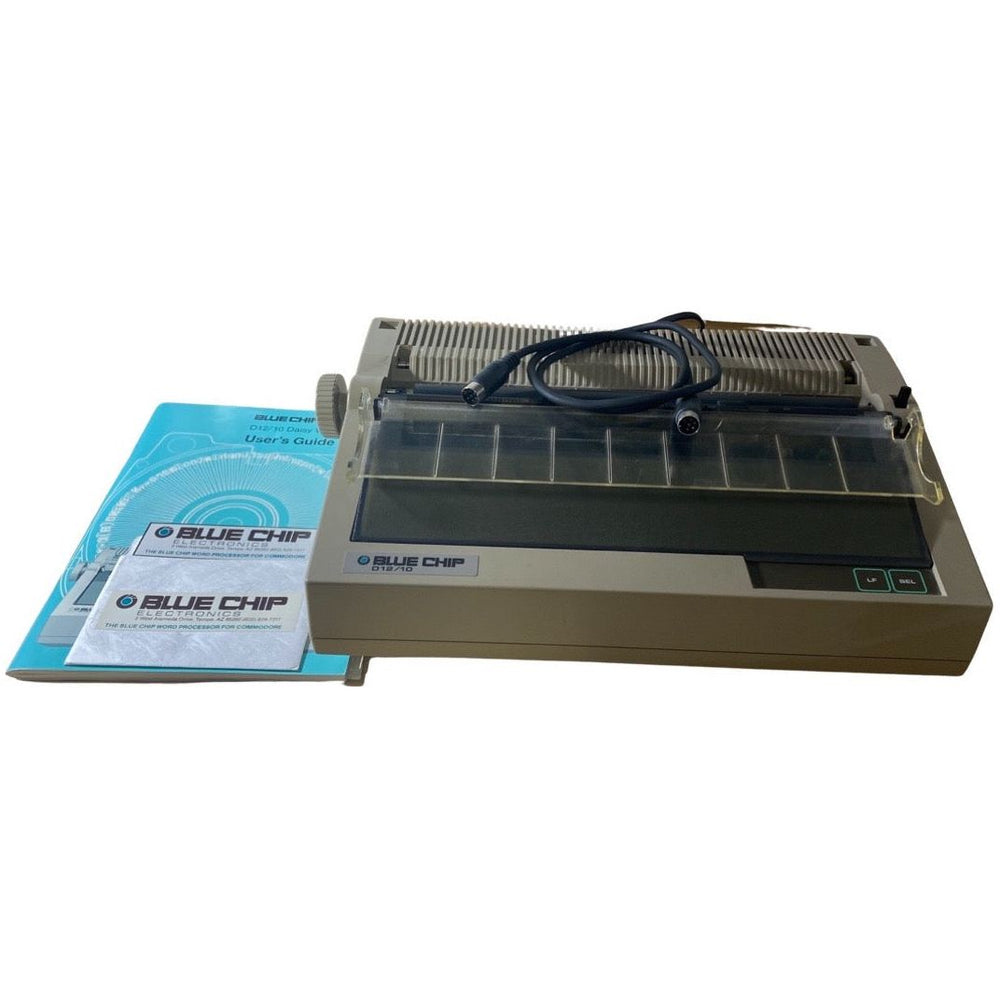 Blue Chip Word Processing Printer for Commodore 64 or 128 or VIC-20 (Online Order Only)