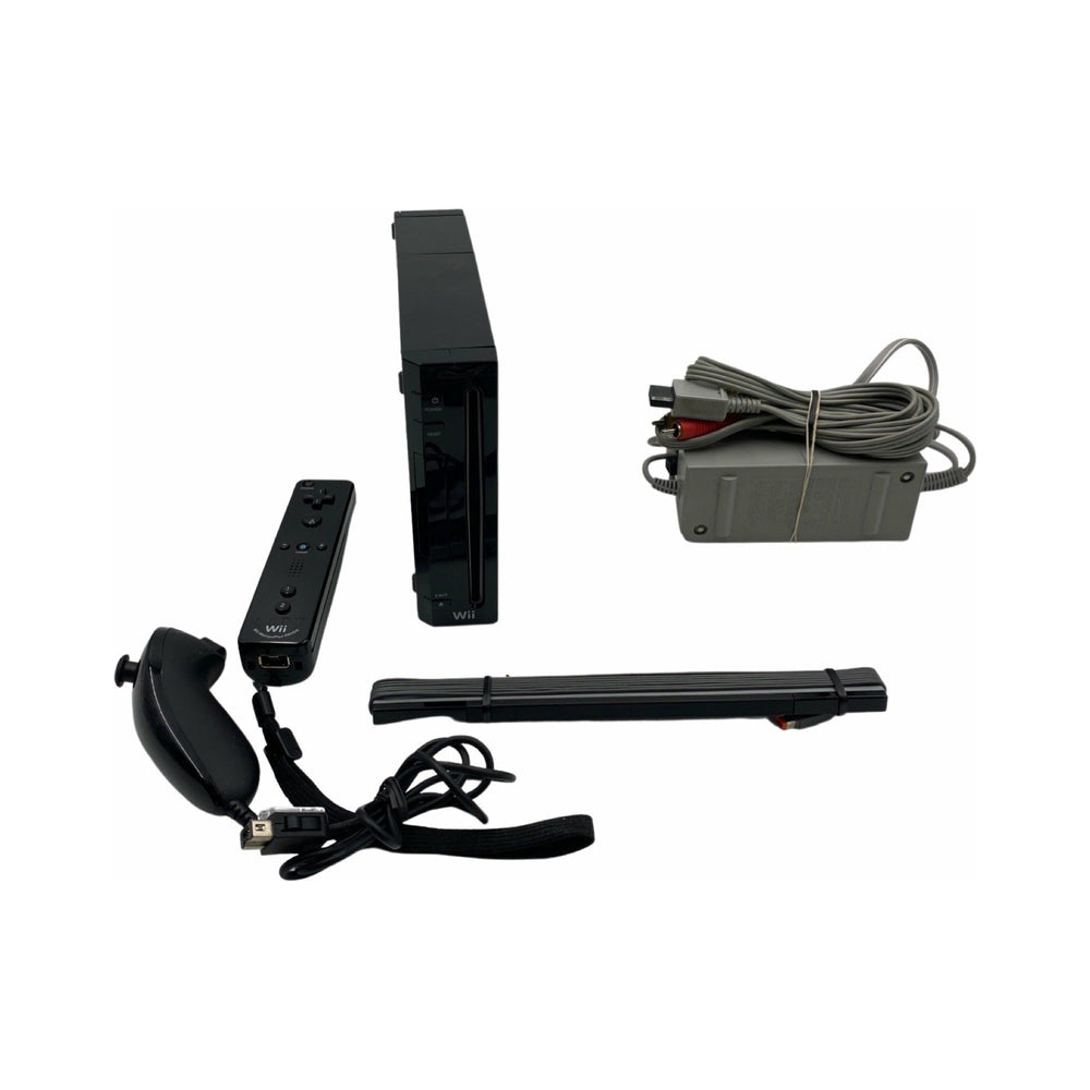 Black Nintendo Wii System - Wii (Online Order Only)