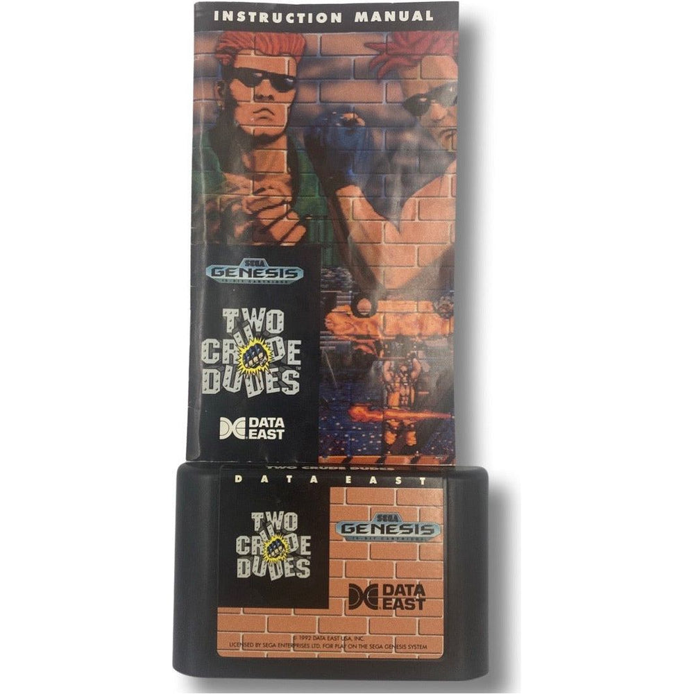Two Crude Dudes - Sega Genesis (Online Order Only)