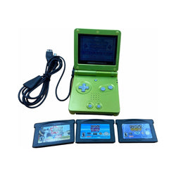 Lime Green Gameboy Advance SP (Game Bundle) (Online Order Only)