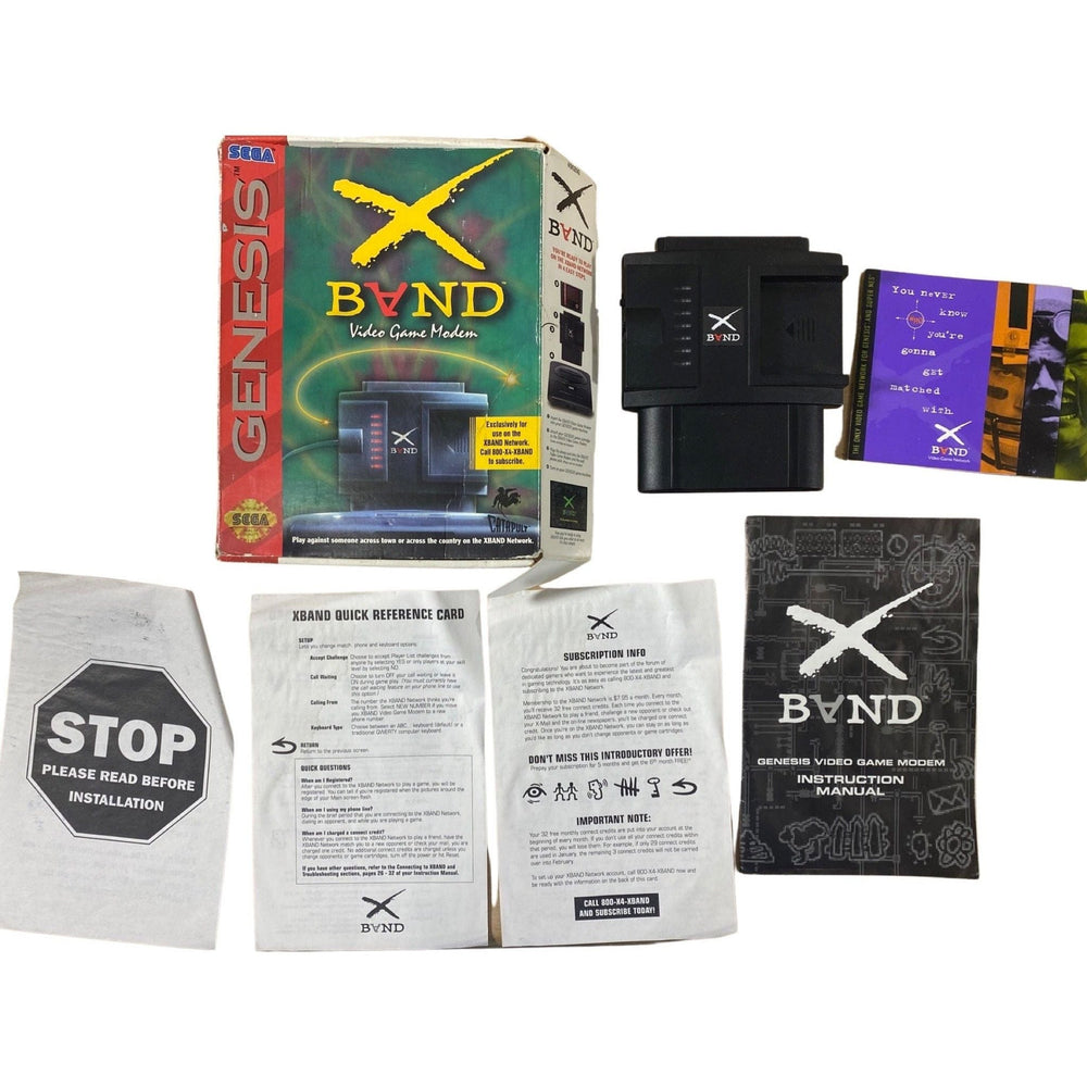 X-Band Modem - Sega Genesis (Online Order Only)