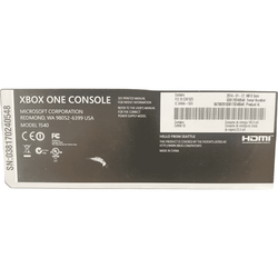 Xbox One 500GB Console With Kinect And Forza Motorsport 5 (Online Order Only)