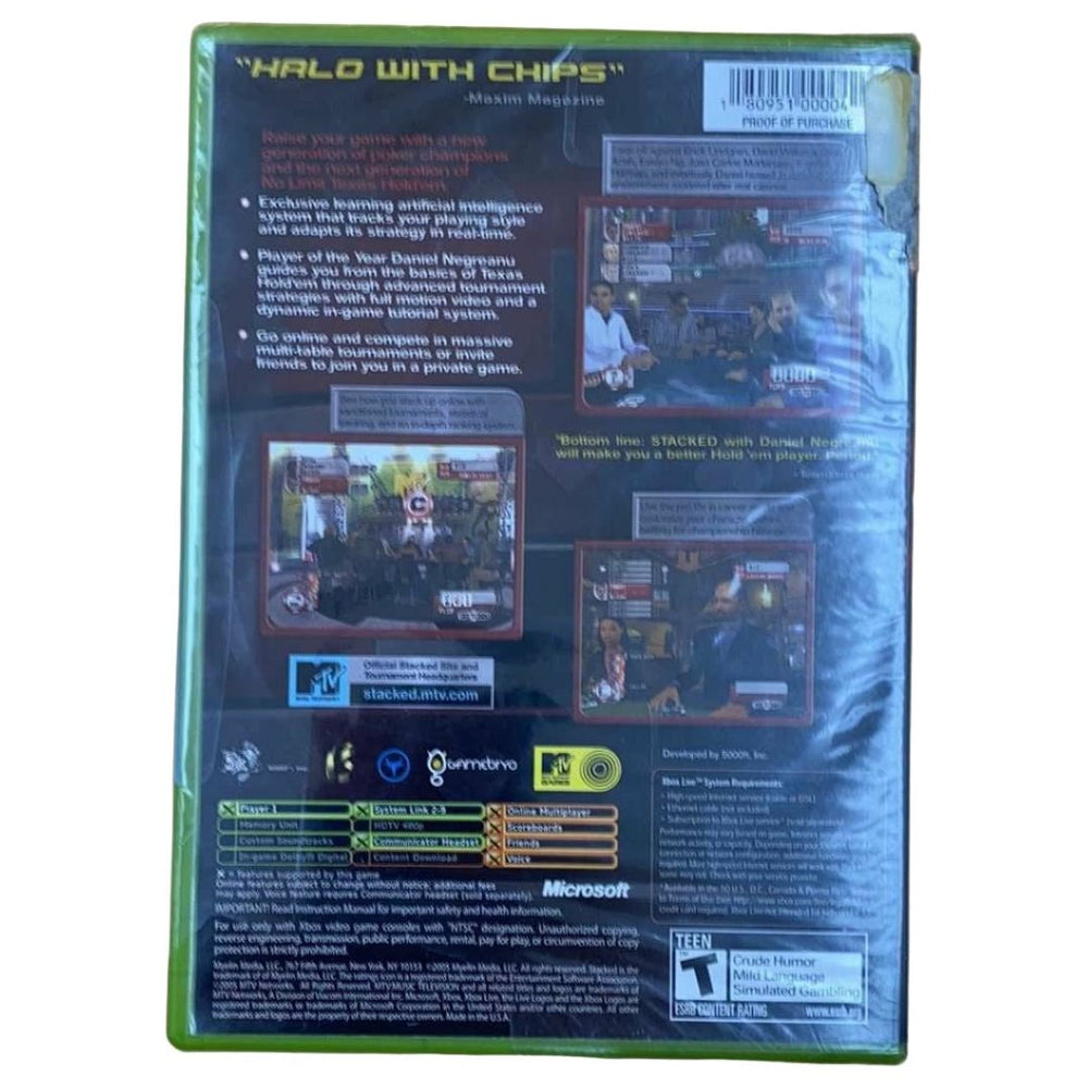 Stacked with Daniel Negreanu - Xbox - (NEW) (Online Order Only)