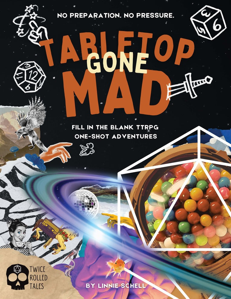 Tabletop Gone Mad - Roleplaying Game (Online Order Only)