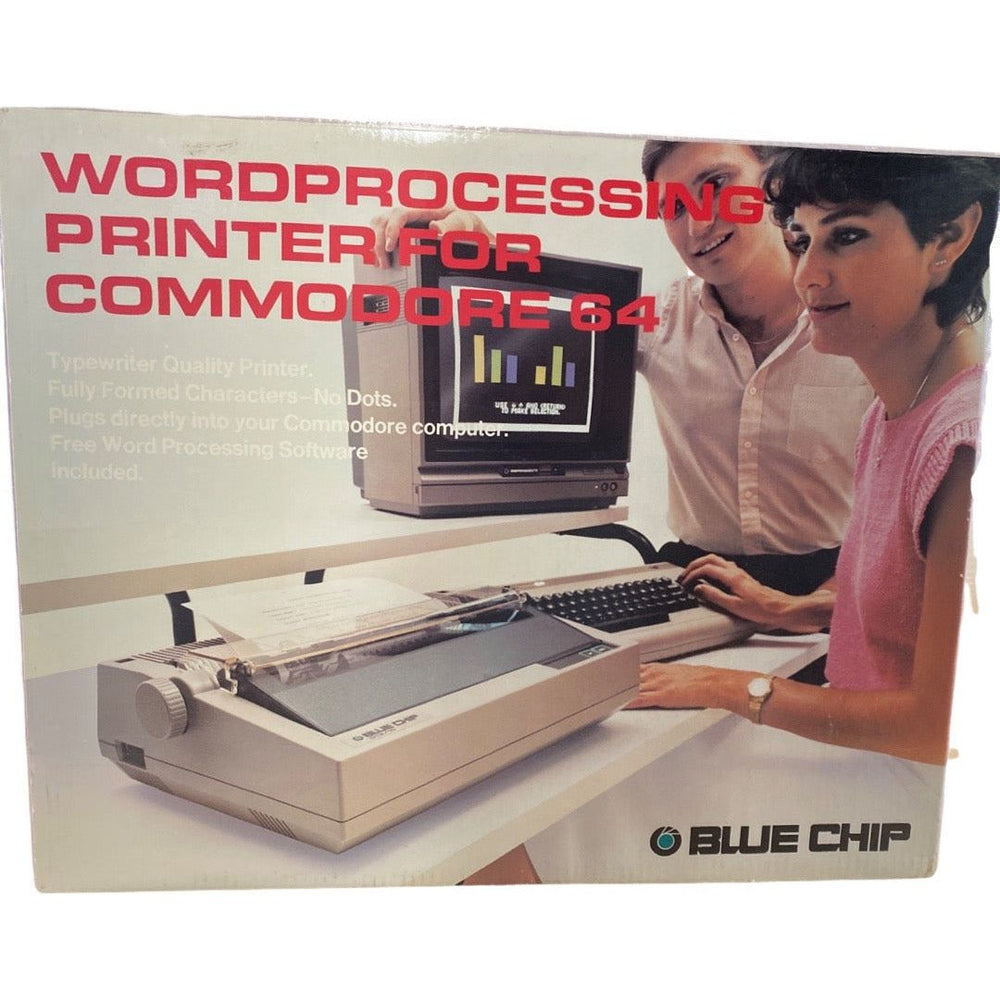 Blue Chip Word Processing Printer for Commodore 64 or 128 or VIC-20 (Online Order Only)