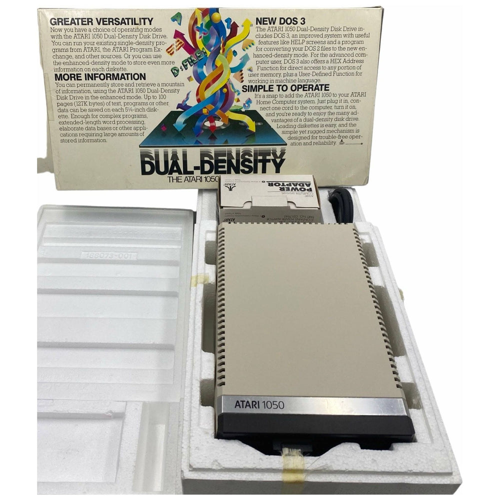 Atari 1050 Dual-Density Disk Drive (Online Order Only)