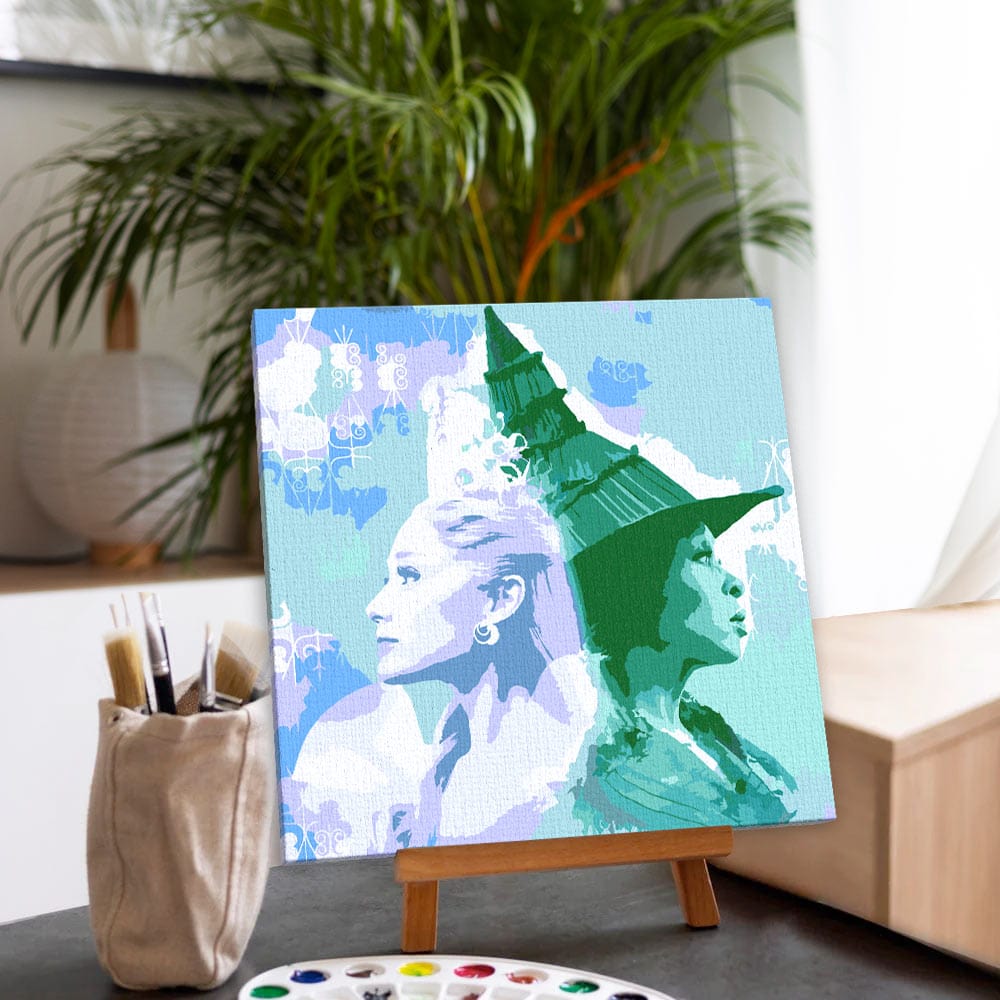 Glinda & Elphaba - Paint By Numbers Kit (ONLINE ORDER ONLY)