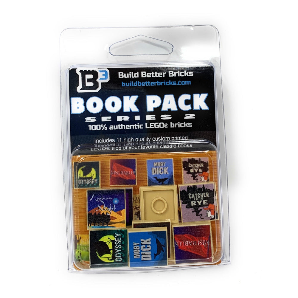 B3 Customs Classic Books Pack (Series 2) made using LEGO parts (Online Order Only)