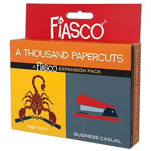Fiasco Expansion Pack: A Thousand Papercuts (ONLINE ORDER ONLY)