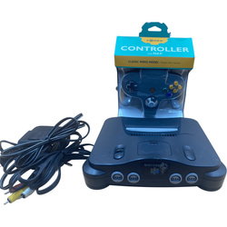 Nintendo 64 System with Jumper Pak & 2 Controllers (Online Order Only)