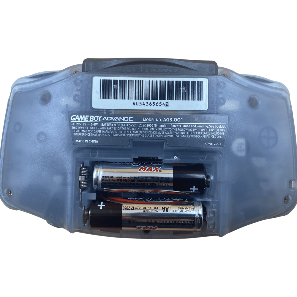 Glacier Gameboy Advance System (Online Order Only)