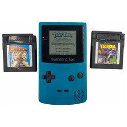 Game Boy Color Teal - GameBoy Color (3 Game Bundle) (Online Order Only)