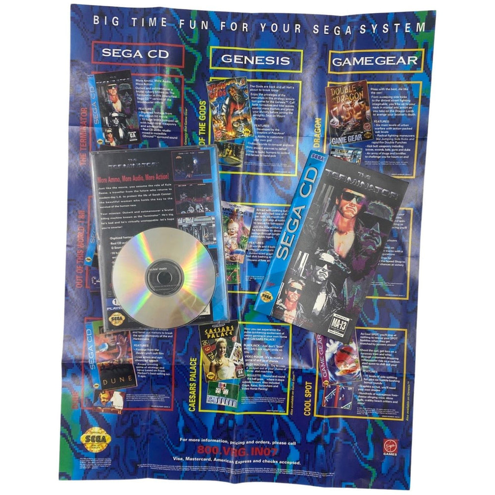 Terminator- Sega CD (Online Order Only)
