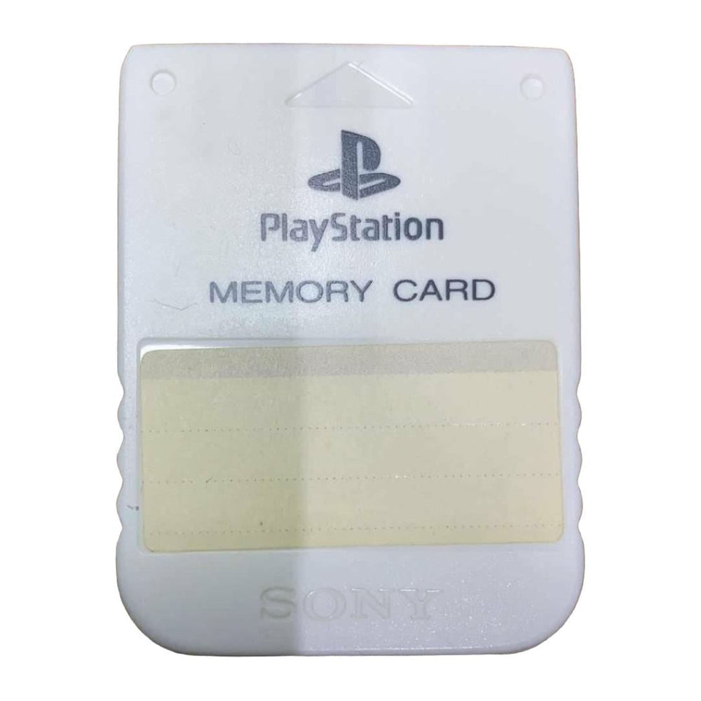 Memory Card [White] - PlayStation (Online Order Only)