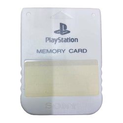 Memory Card [White] - PlayStation (Online Order Only)