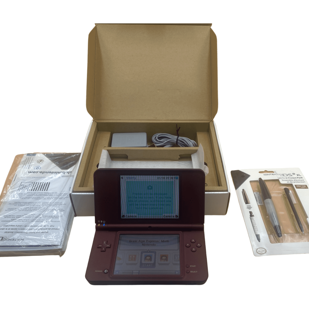 Nintendo DSi XL Burgundy (Near New) (Online Order Only)
