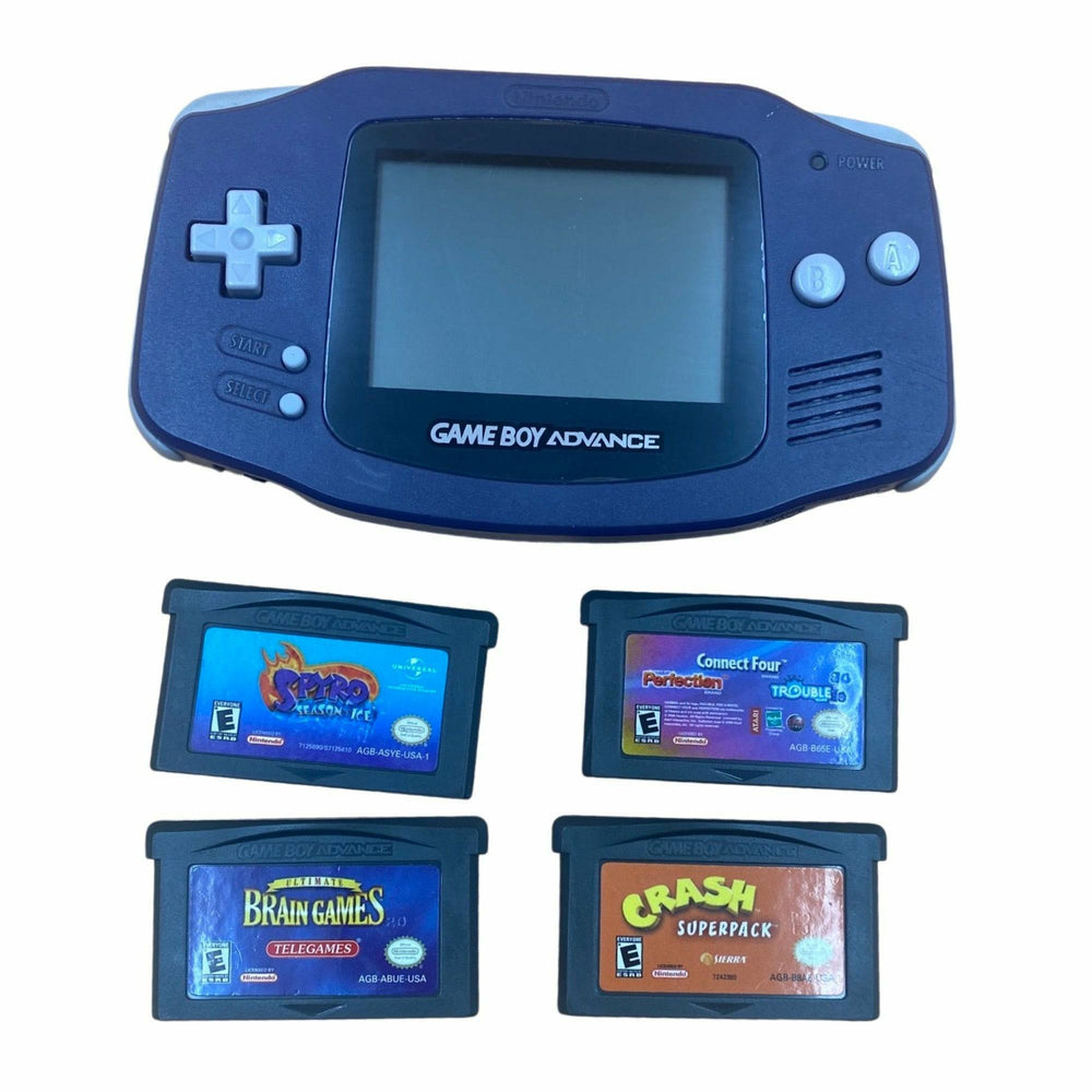 Indigo Gameboy Advance System (Game Bundle) (Online Order Only)