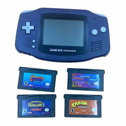 Indigo Gameboy Advance System (Game Bundle) (Online Order Only)