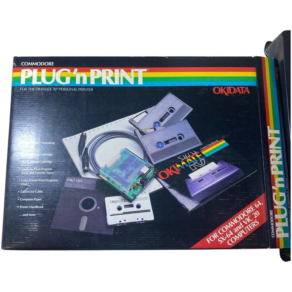 Okidata Okimate 10 Color Printer & Commodore Plug & Print (Online Order Only)