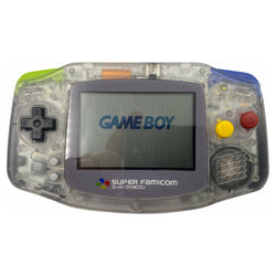 Gameboy Advance (Clear Super Famicom Case) (4-Game Bundle) (Online Order Only)