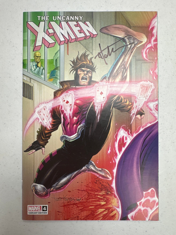 [Signed by Tyler Kirkham] UNCANNY X-MEN #4 Kirkham Unknown Tyler Kirkham Exclusive Var (ONLINE ORDER ONLY)