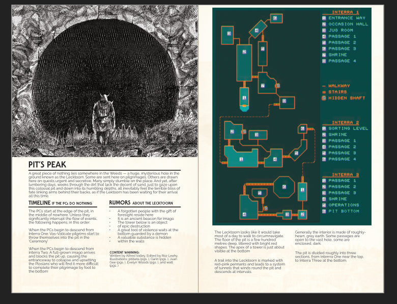 Cloud Empress: Year One Adventure Bundle (5 Zine Set) - RPG (Online Order Only)