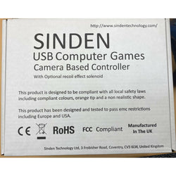 Sinden USB Light Gun Controller w/Holster- PC (Online Order Only)