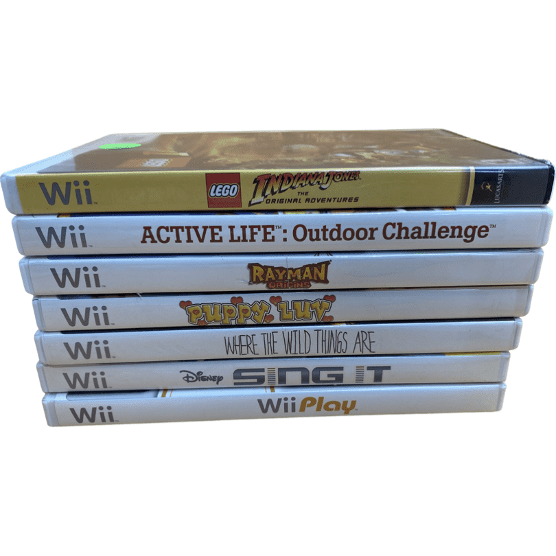Wii Console Bundle (6-Game Bundle) (Online Order Only)