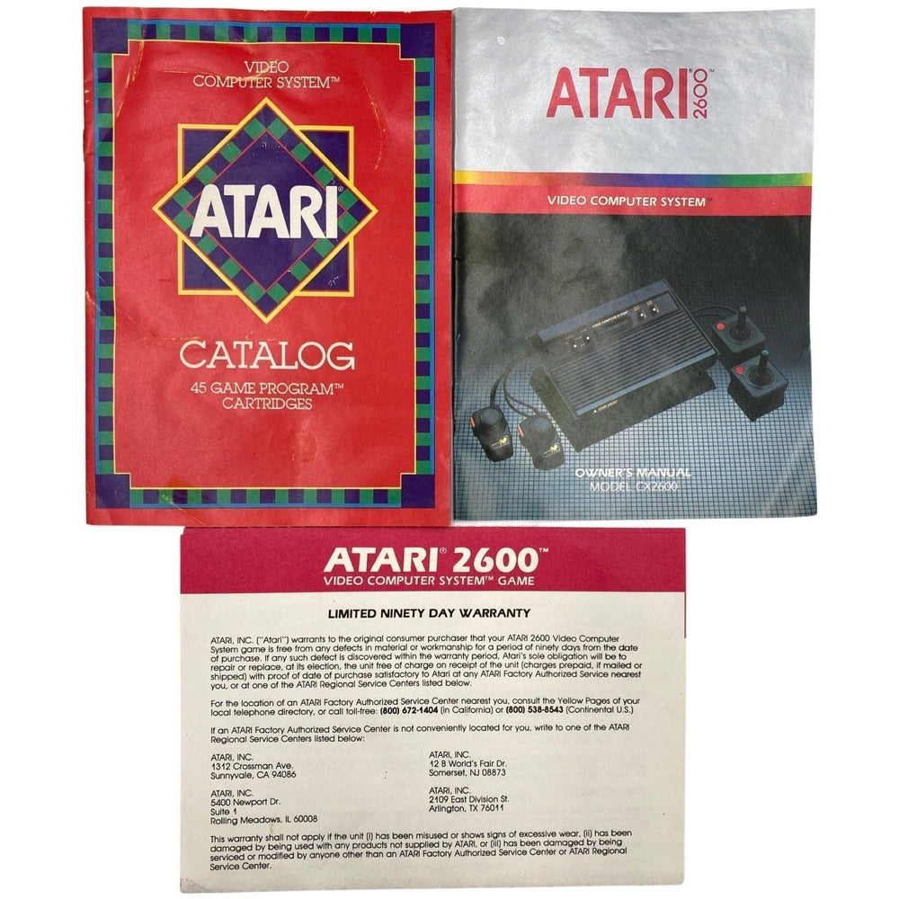 Atari 2600 (System-CIB) [Vadar] (CX-2600 CR) (Online Order Only)
