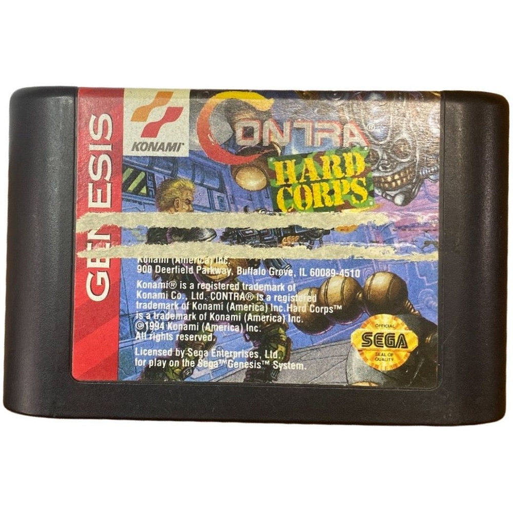 Contra Hard Corps - Sega Genesis (Online Order Only)
