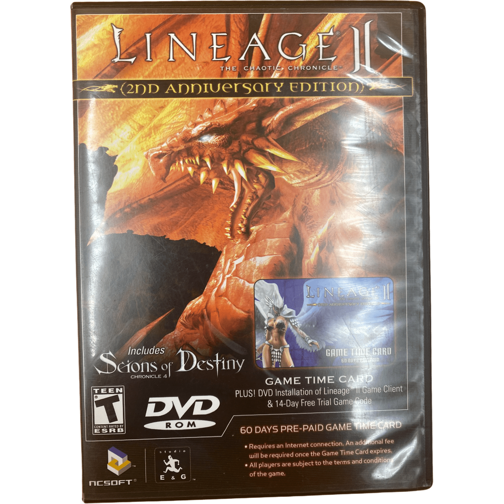 Lineage II: The Chaotic Chronicle 2nd Anniversary Edition - PC (Online Order Only)