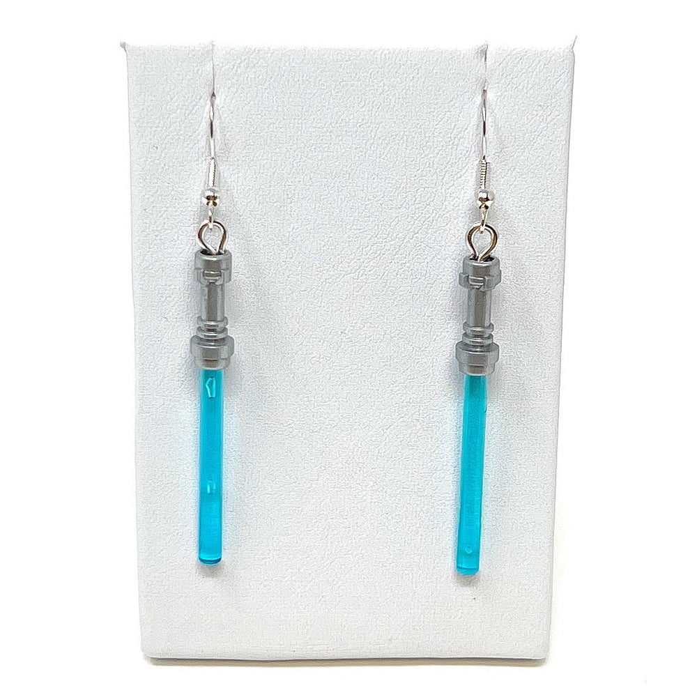 Lightsaber (Star Wars) Earrings made from LEGO Bricks - B3 Customs (Online Order Only)