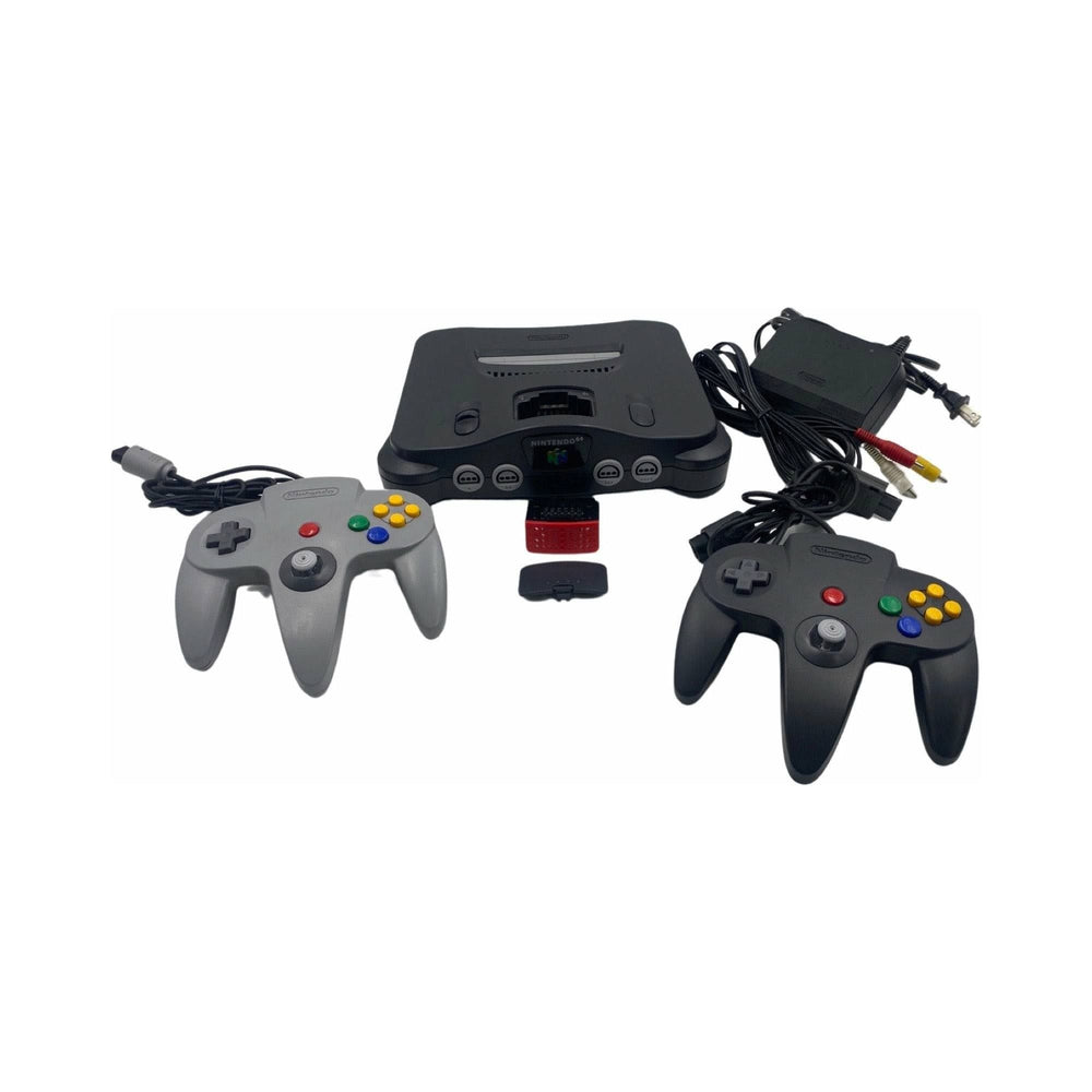 Nintendo 64 with Expansion Memory Pak & 2 Original Controllers (Online Order Only)