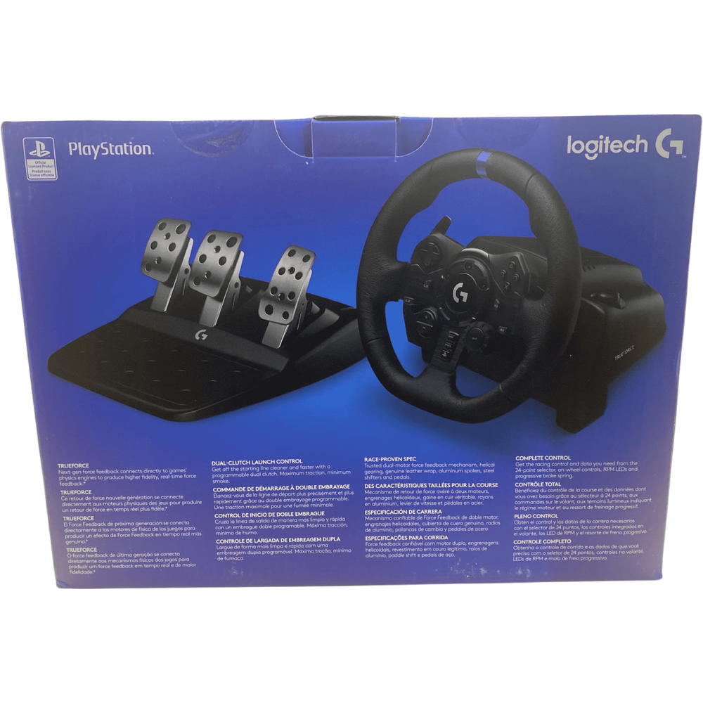 Logitech TrueForce G923 Racing Wheel & Pedals (Online Order Only)