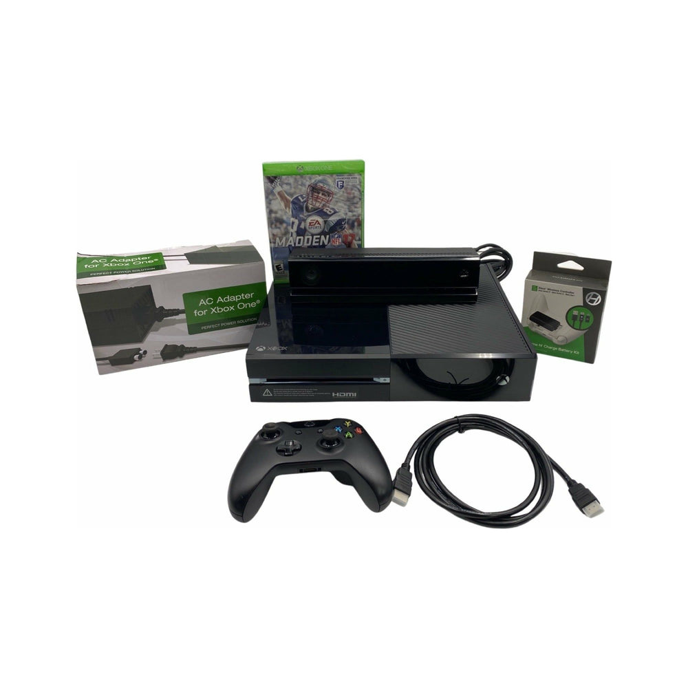Xbox One 500 GB Black Console With Kinect (1 Game Bundle) (Online Order Only)