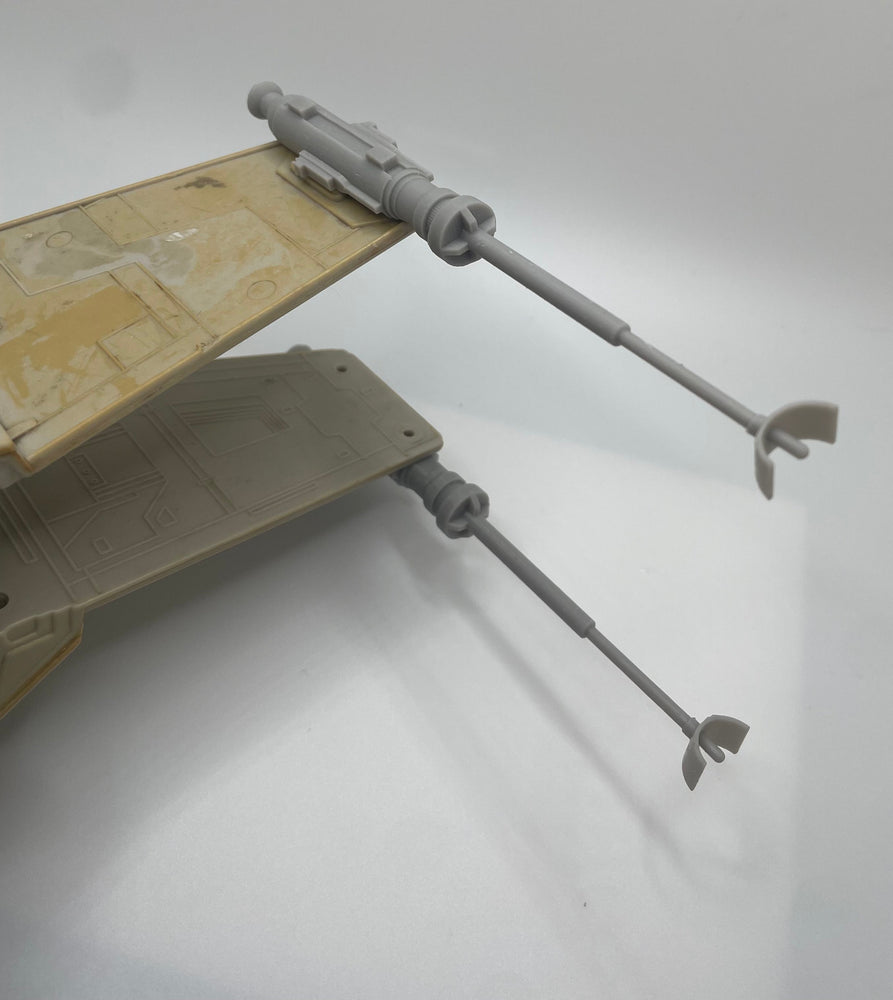 Vintage Star Wars X Wing ONE Cannon Reproduction Replacement Part 1978 (NOT FULL SET) (ONLINE ORDER ONLY)