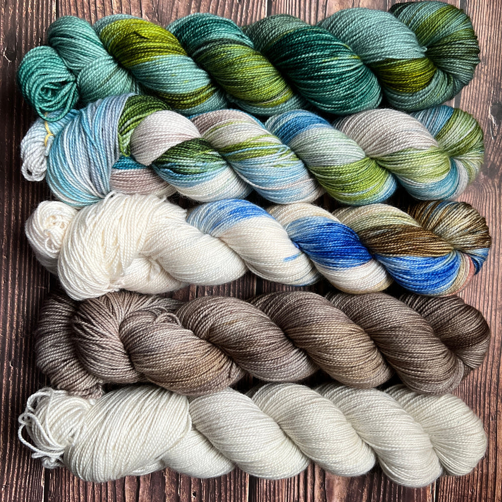 Woolen Wild & Free 5 skein kits (ONLINE ORDER ONLY)