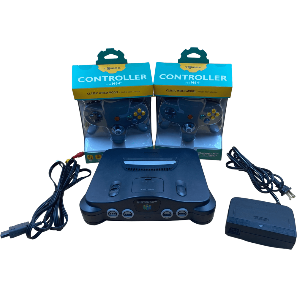 Nintendo 64 with Expansion Memory Pak & 2 Controllers (Online Order Only)
