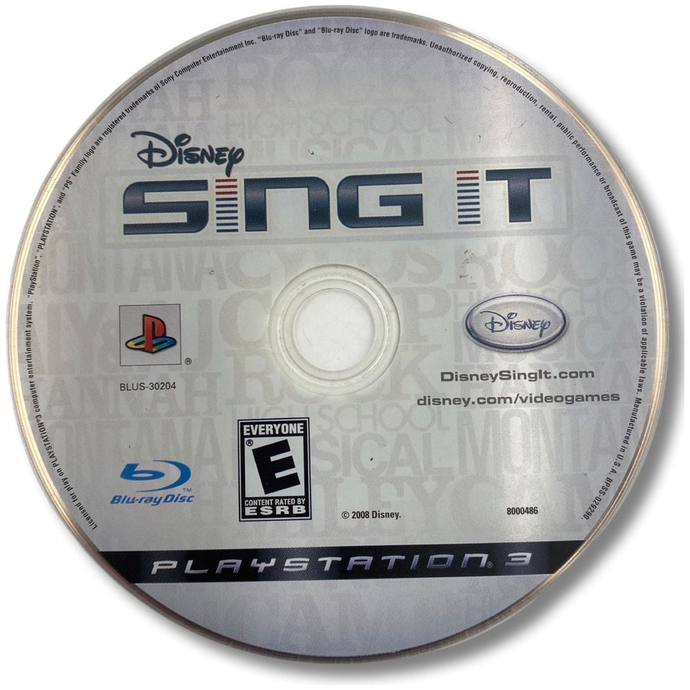 Disney Sing It - PlayStation 3 (Online Order Only)