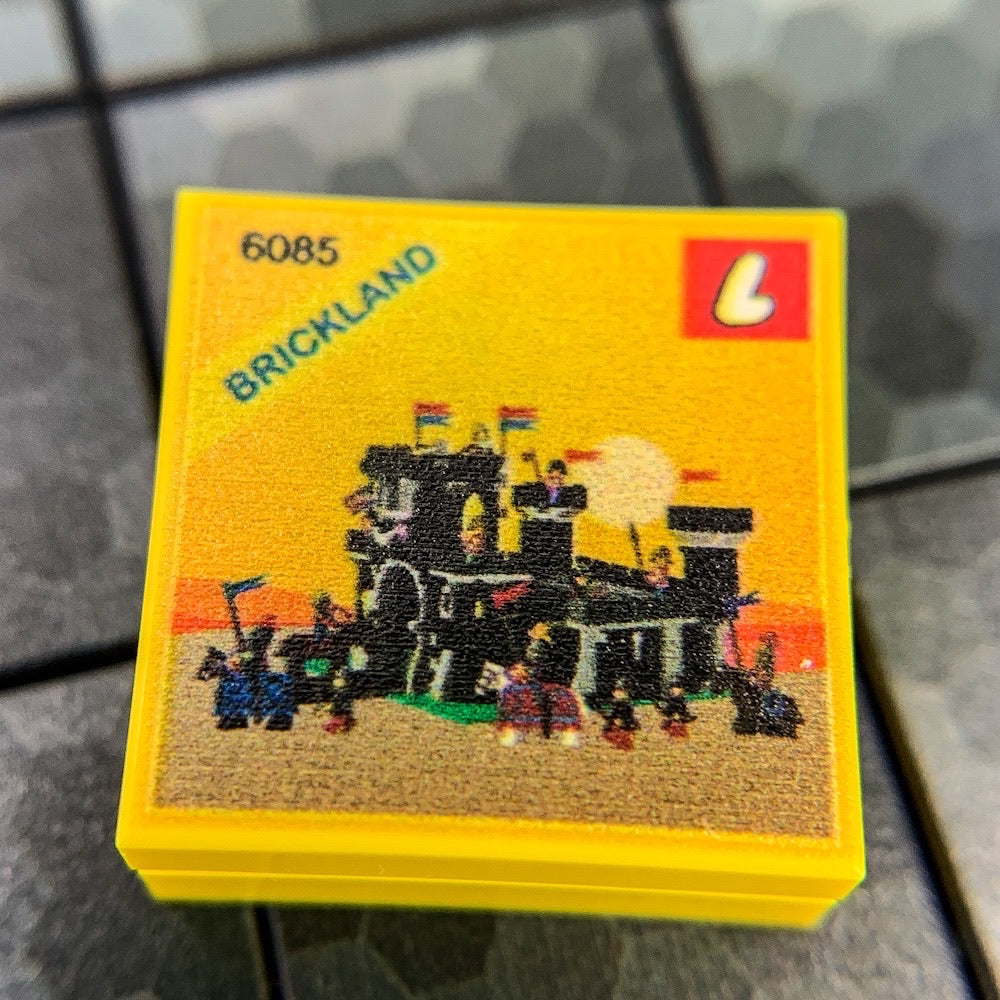 Black Monarch’s Castle Set 6085 - Custom Printed 2x2 Tile (Online Order Only)