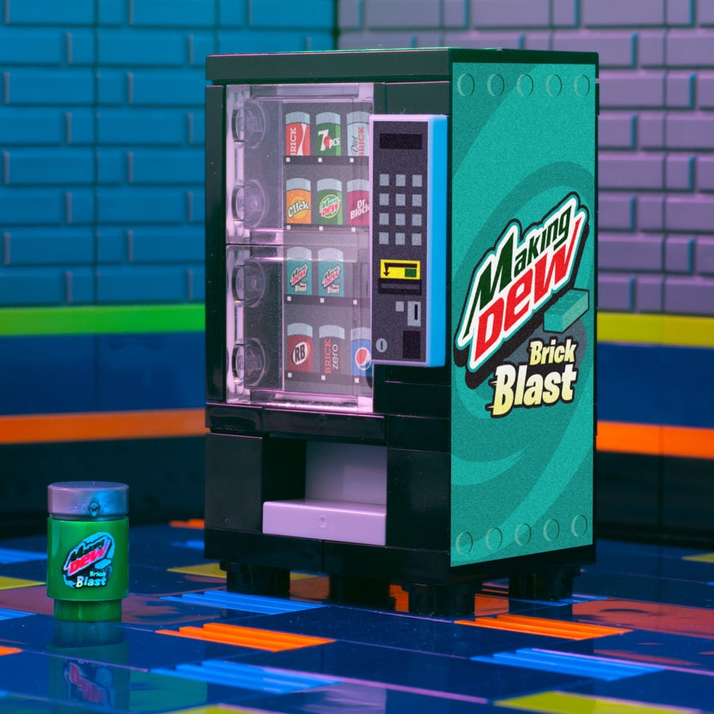Making Dew (Brick Blast) - B3 Customs Soda Vending made (Online Order Only)