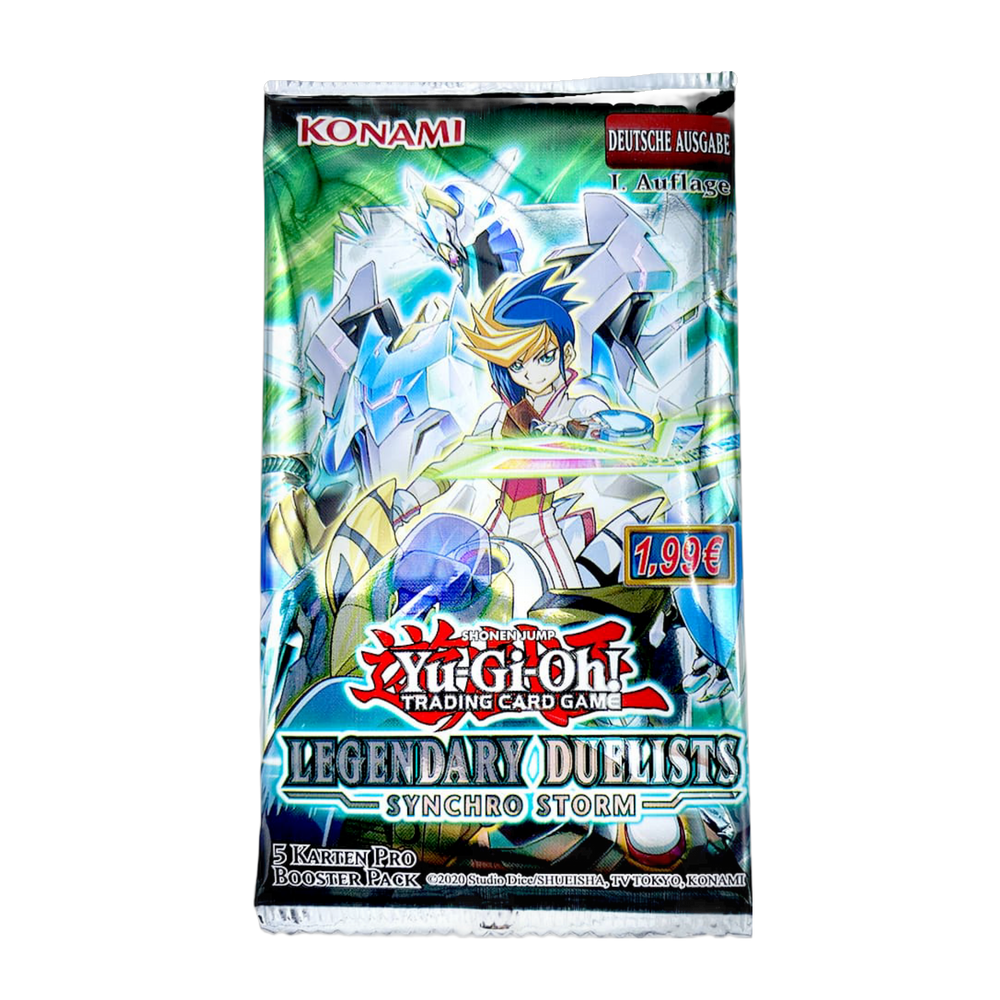 Legendary Duelists Synchro Storm Booster Pack | 1st Edition | Yugioh | New (ONLINE ORDER ONLY)