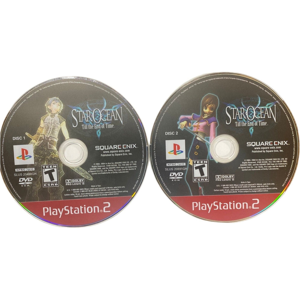 Star Ocean Till The End Of Time [Greatest Hits] - PlayStation 2 (LOOSE) (Online Order Only)