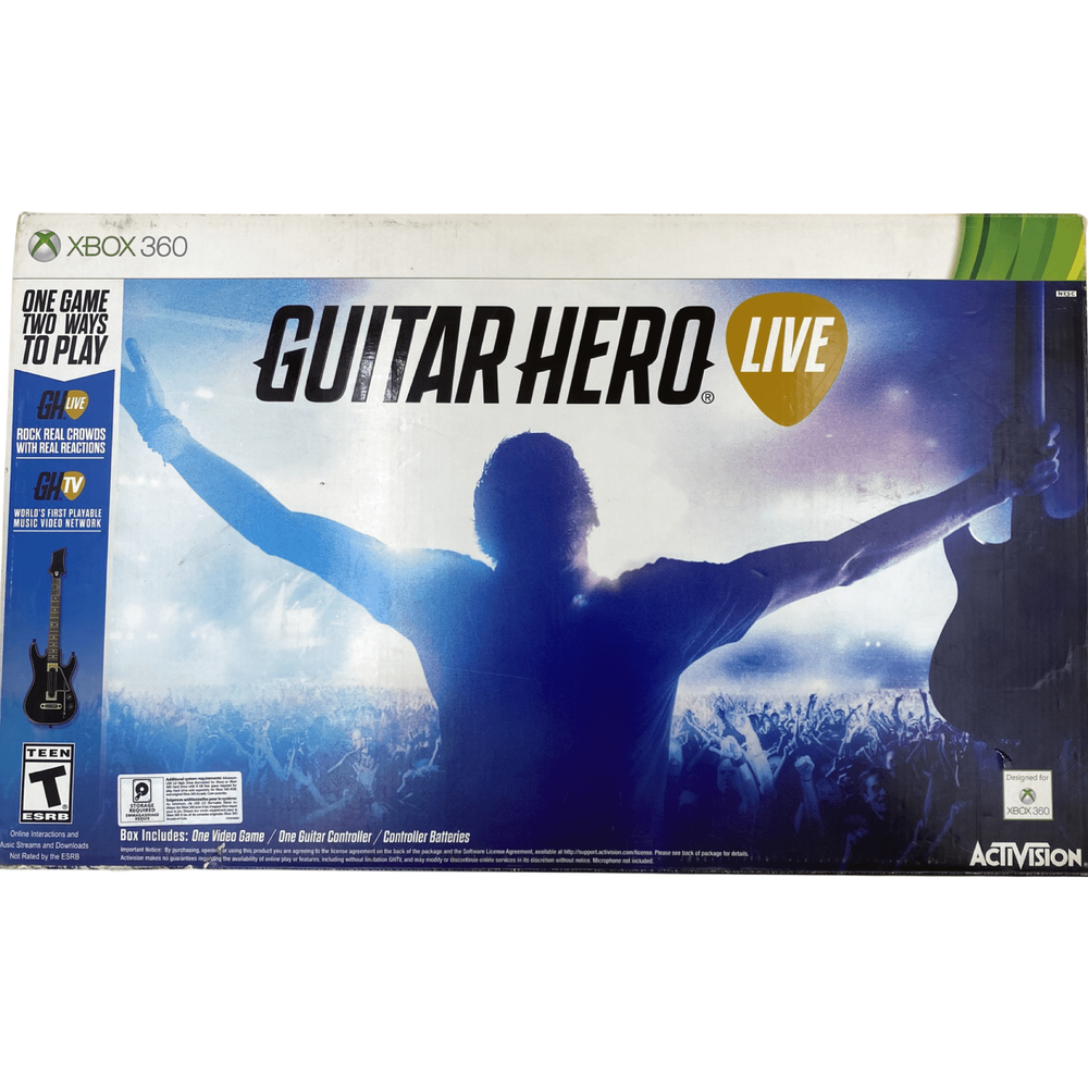 Guitar Hero Live [Guitar Bundle] - Xbox 360 (Online Order Only)