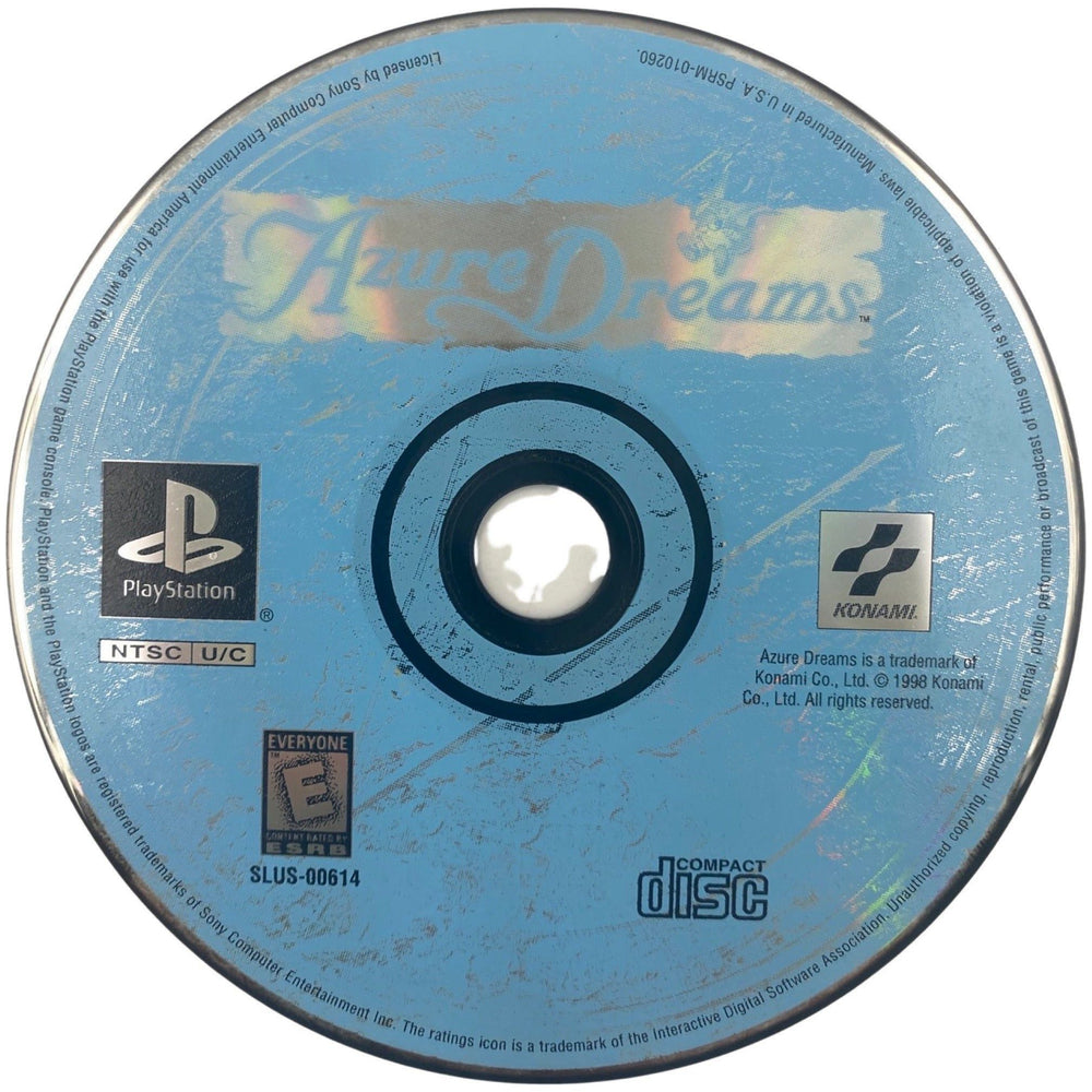Azure Dreams - PlayStation (LOOSE) (Online Order Only)