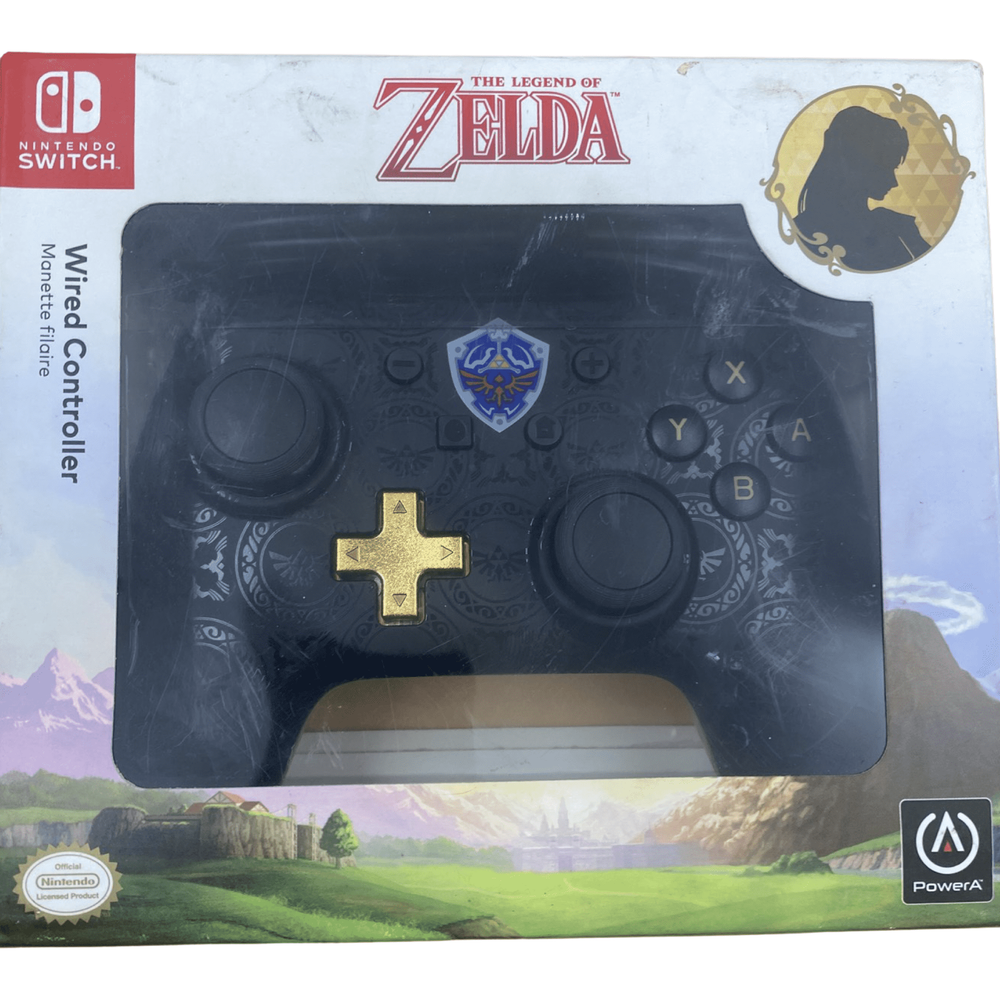 PowerA Wired Controller - Zelda Shadow Edition - Nintendo Switch (Online Order Only)