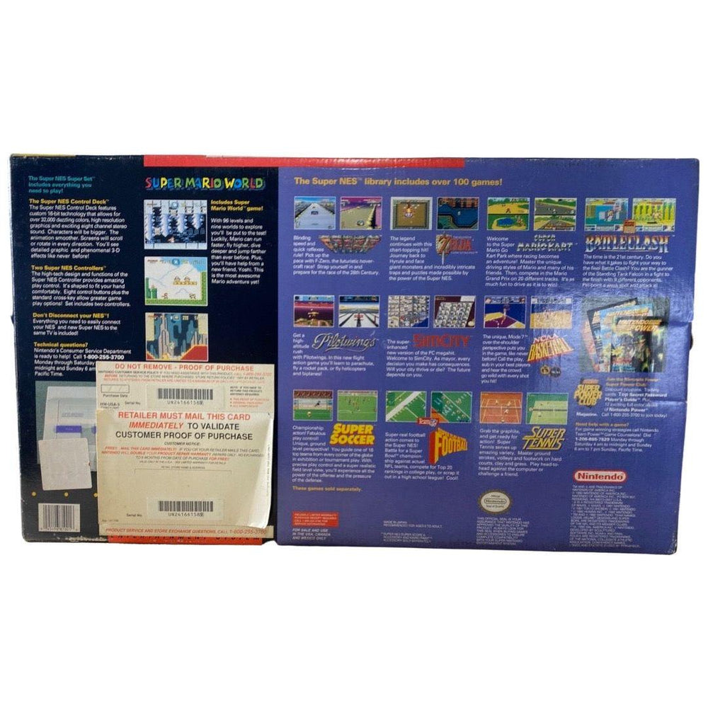 Super Nintendo (Console-CIB) with Original Retail Box (Online Order Only)