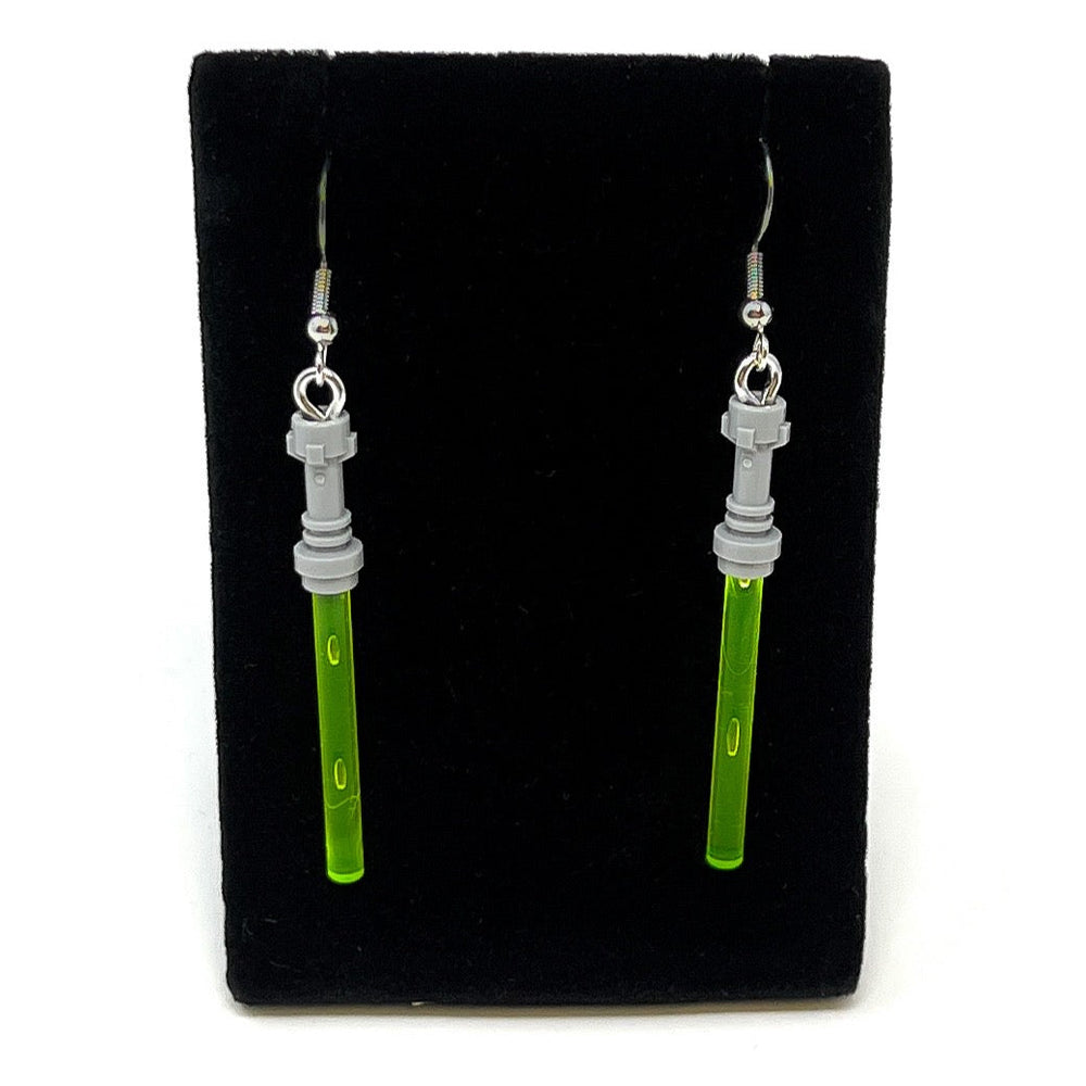 Lightsaber (Star Wars) Earrings made from LEGO Bricks - B3 Customs (Online Order Only)