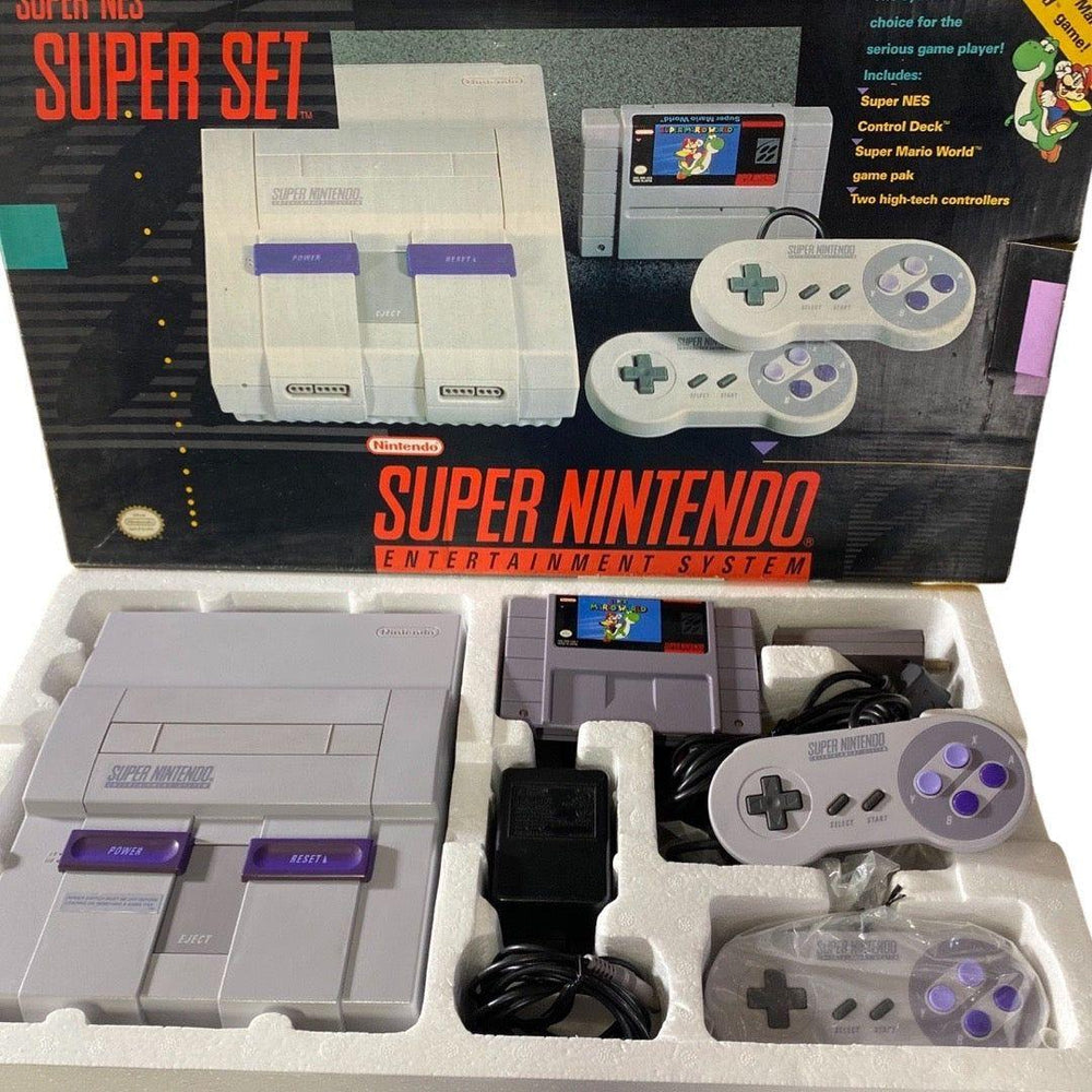Super Nintendo (Console-CIB) with Original Retail Box (Online Order Only)